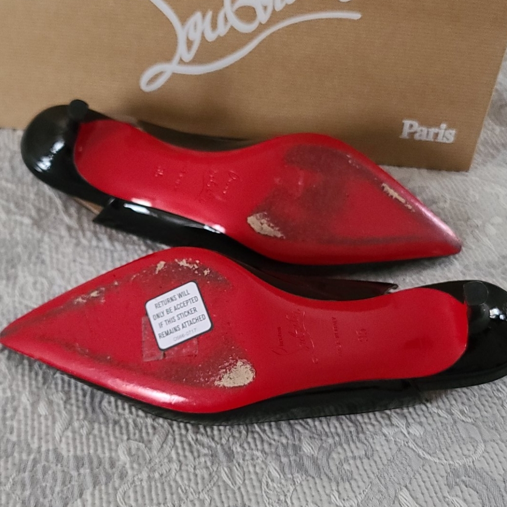 Authentic Louboutin Paulina Pumps size 35 - Picture 2 of 4